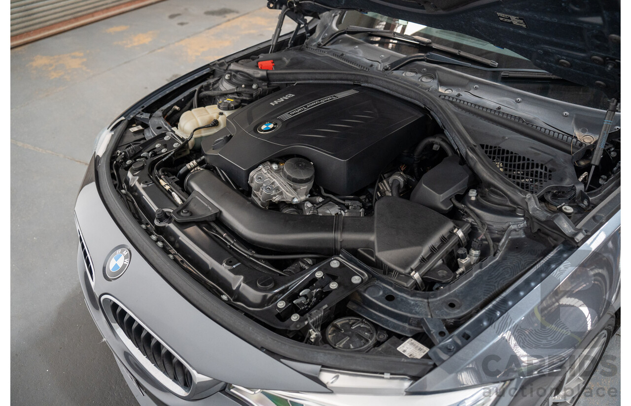 09/2014 BMW 435i M-Sport Pack F32 2D Coupe Mineral Grey Metallic Turbo 3.0L