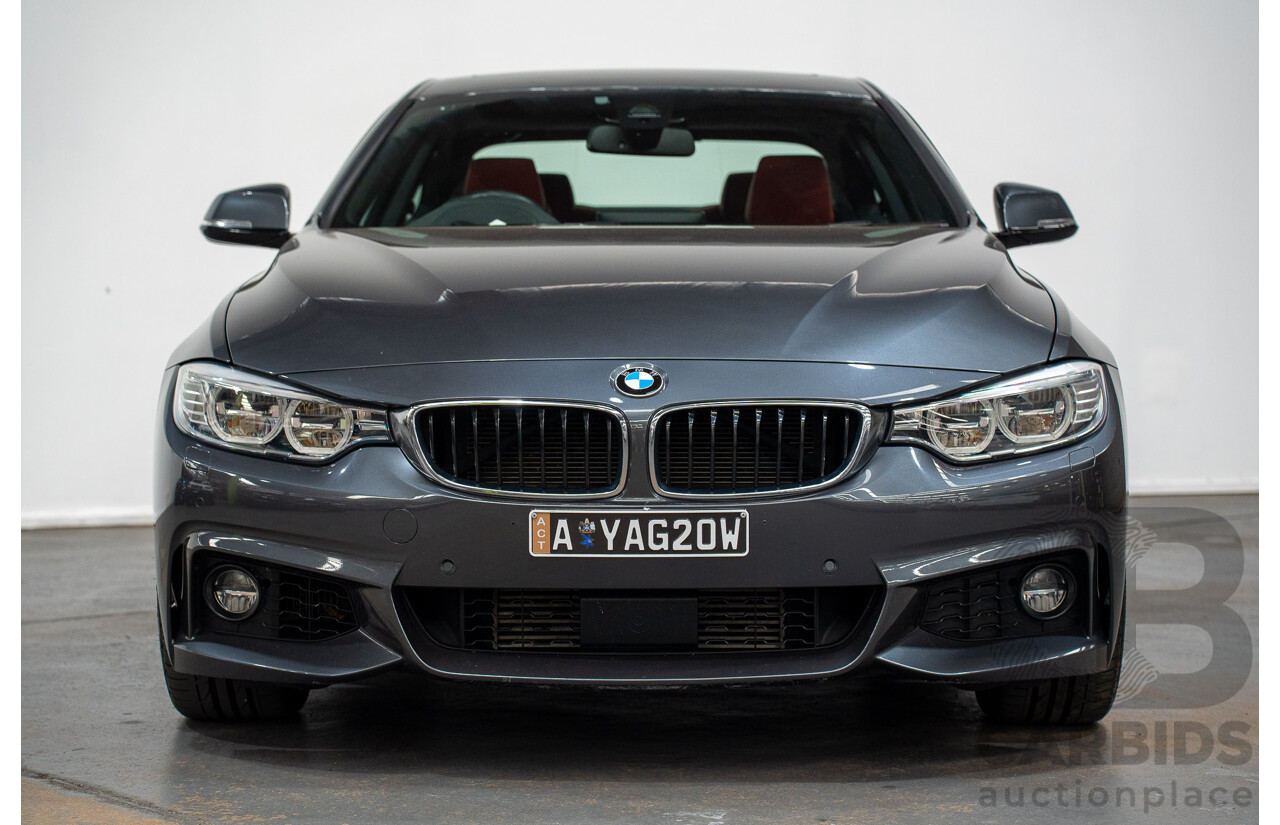 09/2014 BMW 435i M-Sport Pack F32 2D Coupe Mineral Grey Metallic Turbo 3.0L