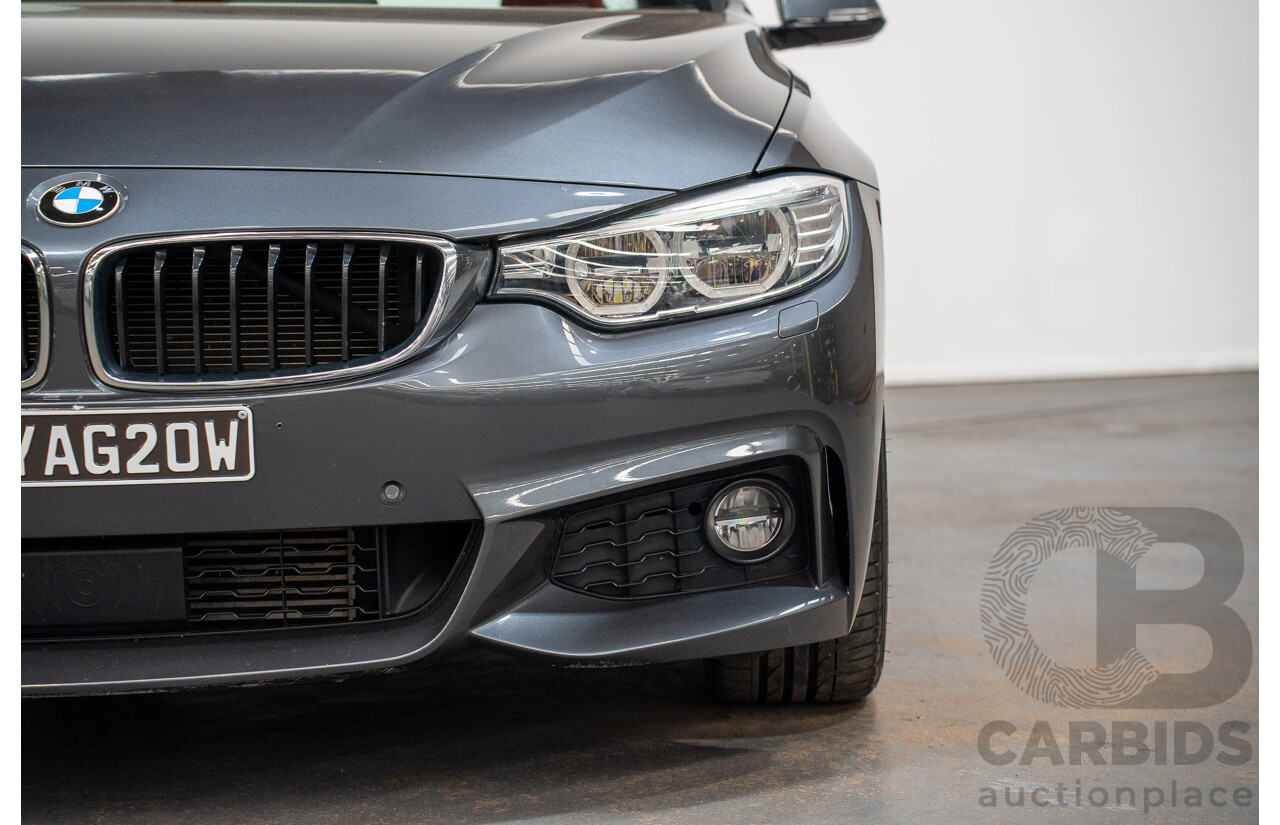 09/2014 BMW 435i M-Sport Pack F32 2D Coupe Mineral Grey Metallic Turbo 3.0L