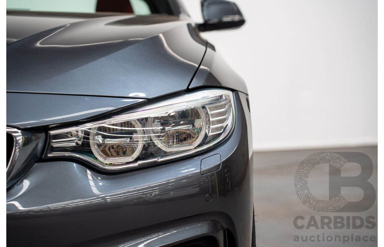 09/2014 BMW 435i M-Sport Pack F32 2D Coupe Mineral Grey Metallic Turbo 3.0L