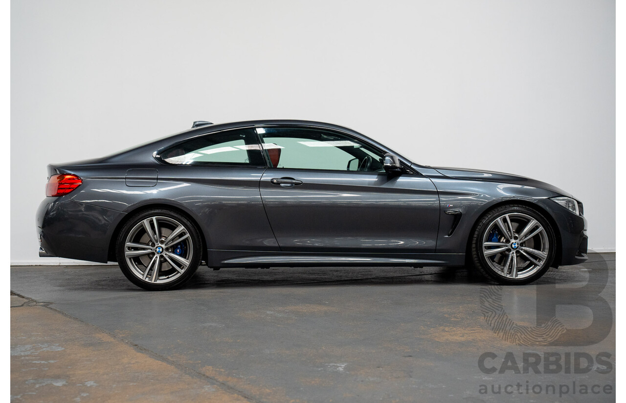 09/2014 BMW 435i M-Sport Pack F32 2D Coupe Mineral Grey Metallic Turbo 3.0L