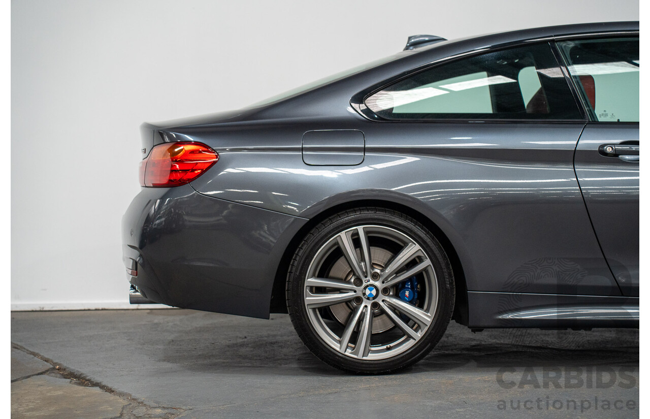 09/2014 BMW 435i M-Sport Pack F32 2D Coupe Mineral Grey Metallic Turbo 3.0L