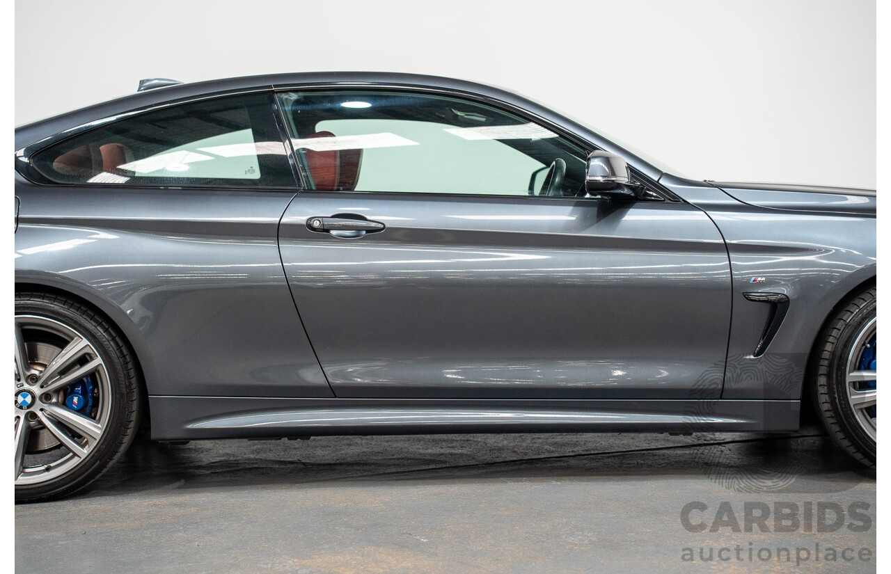 09/2014 BMW 435i M-Sport Pack F32 2D Coupe Mineral Grey Metallic Turbo 3.0L