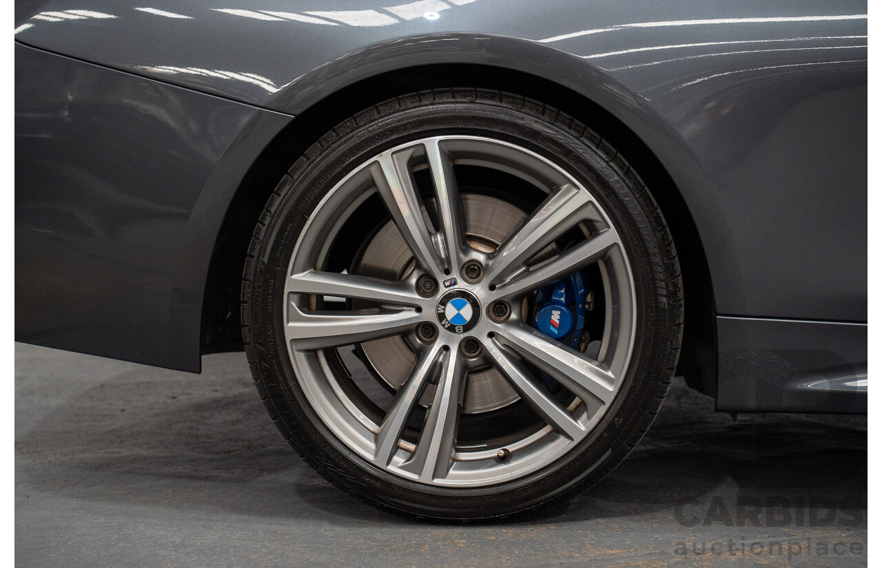 09/2014 BMW 435i M-Sport Pack F32 2D Coupe Mineral Grey Metallic Turbo 3.0L
