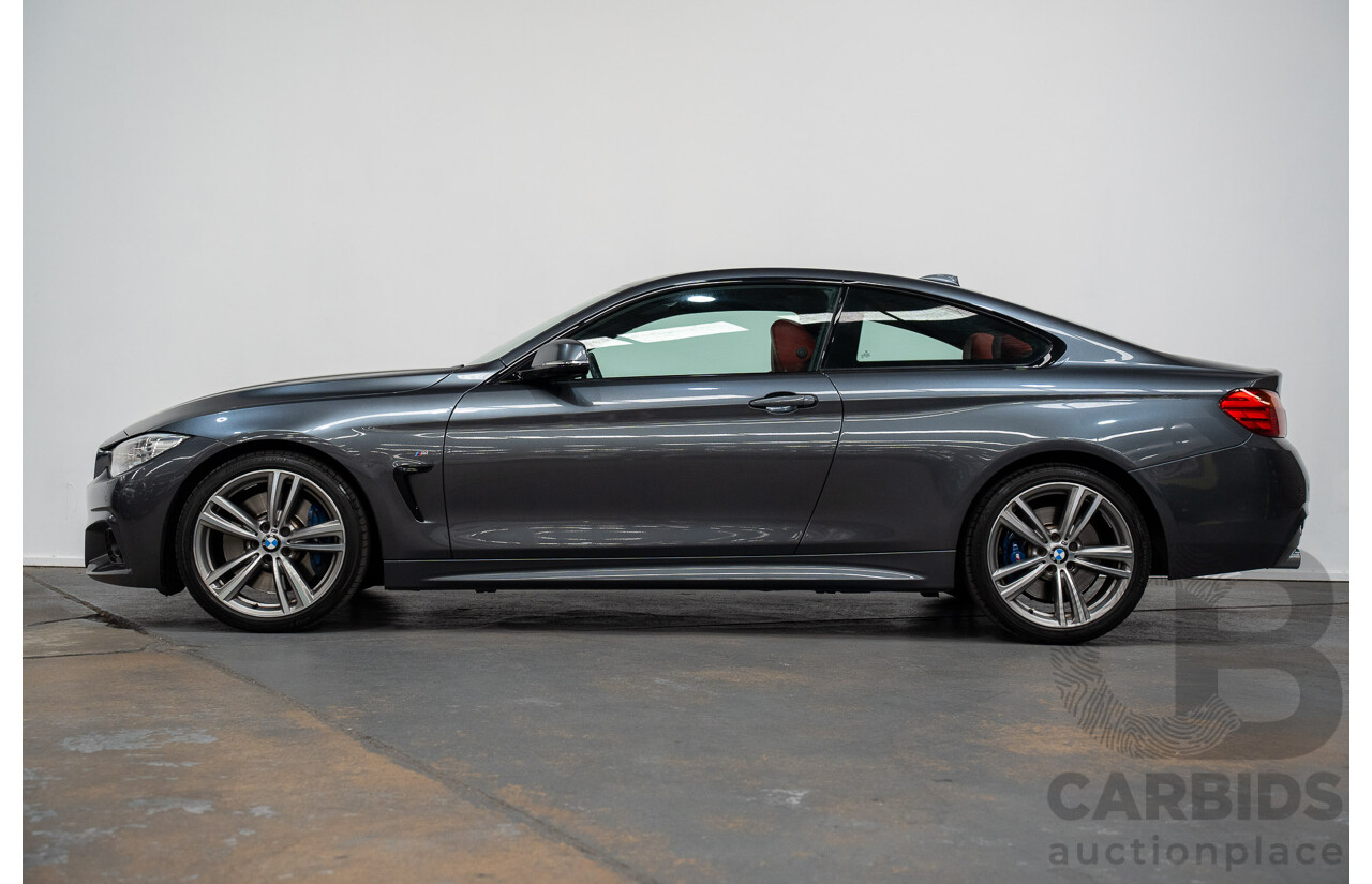 09/2014 BMW 435i M-Sport Pack F32 2D Coupe Mineral Grey Metallic Turbo 3.0L