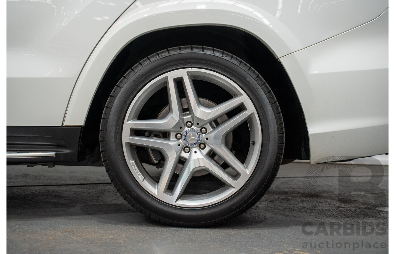 12/2013 Mercedes-Benz GL350 AMG Pack BLUETEC (AWD) X166 4D Wagon Polar White Turbo Diesel 3.0L - 7 Seats