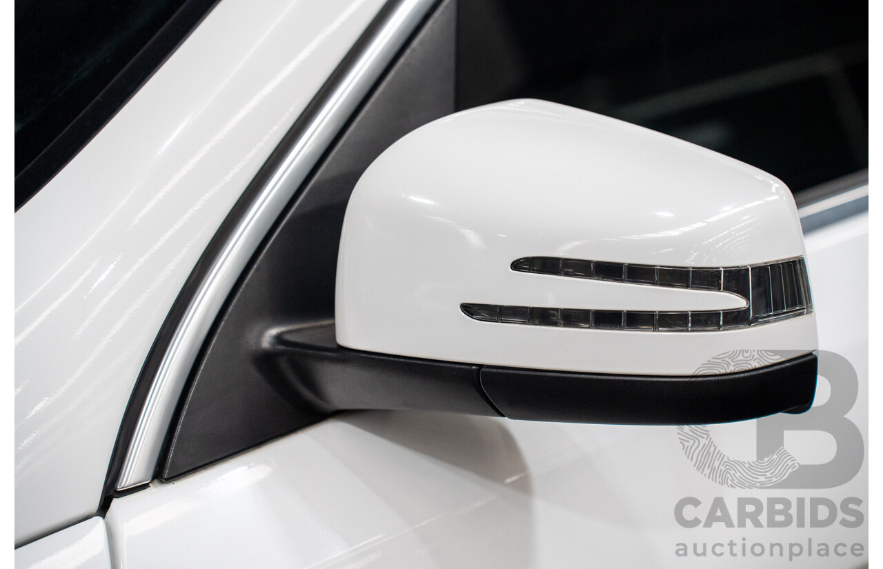 12/2013 Mercedes-Benz GL350 AMG Pack BLUETEC (AWD) X166 4D Wagon Polar White Turbo Diesel 3.0L - 7 Seats