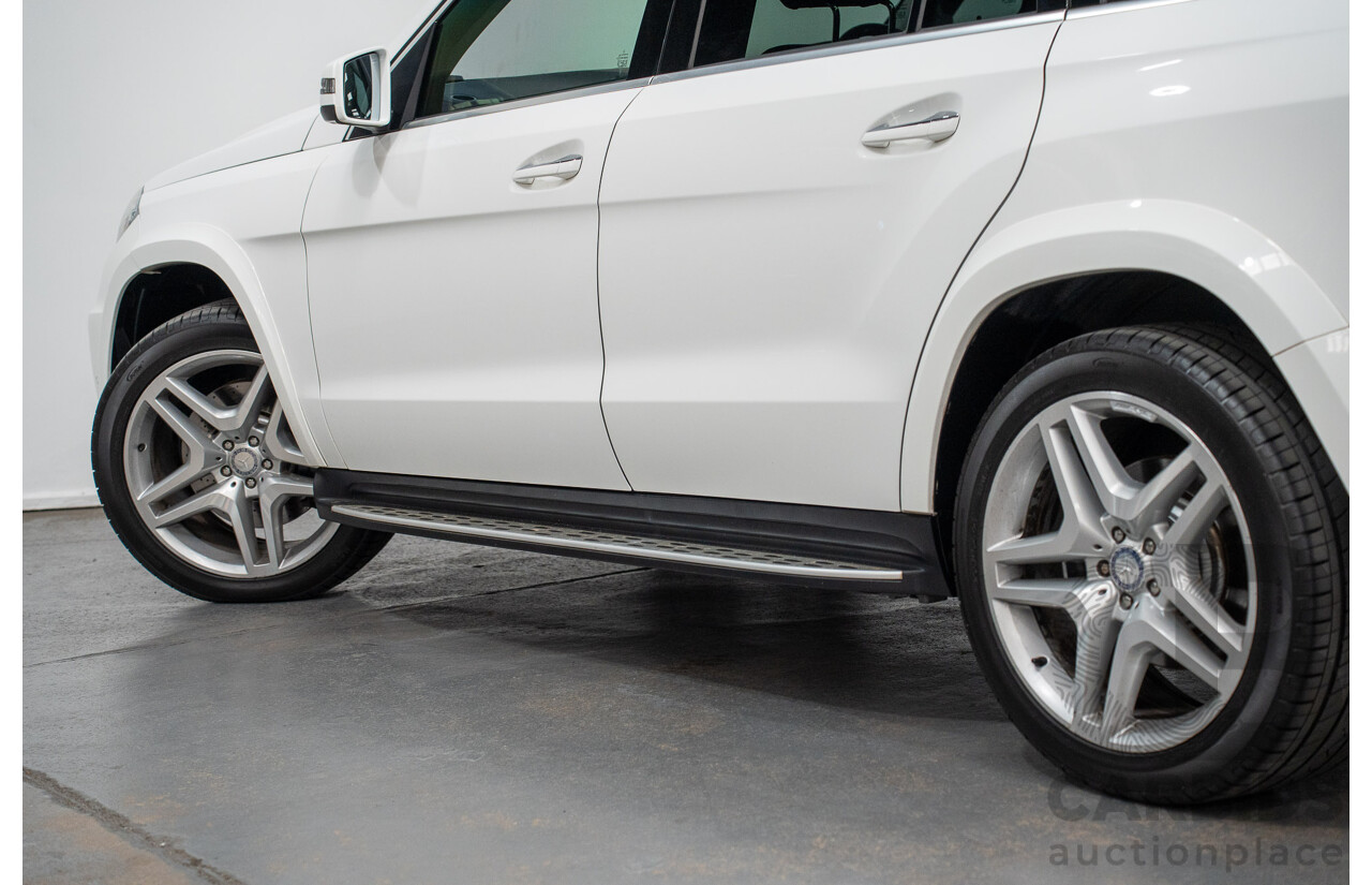 12/2013 Mercedes-Benz GL350 AMG Pack BLUETEC (AWD) X166 4D Wagon Polar White Turbo Diesel 3.0L - 7 Seats