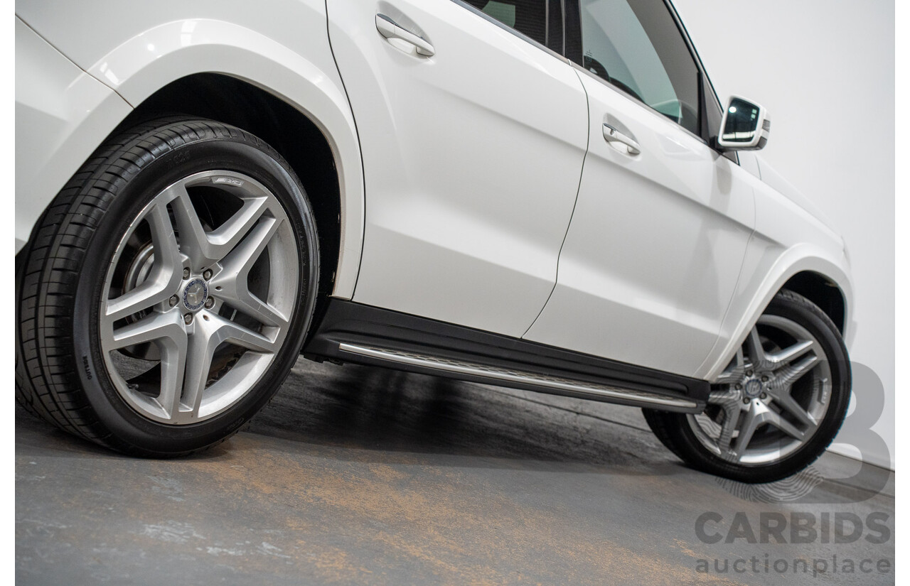 12/2013 Mercedes-Benz GL350 AMG Pack BLUETEC (AWD) X166 4D Wagon Polar White Turbo Diesel 3.0L - 7 Seats