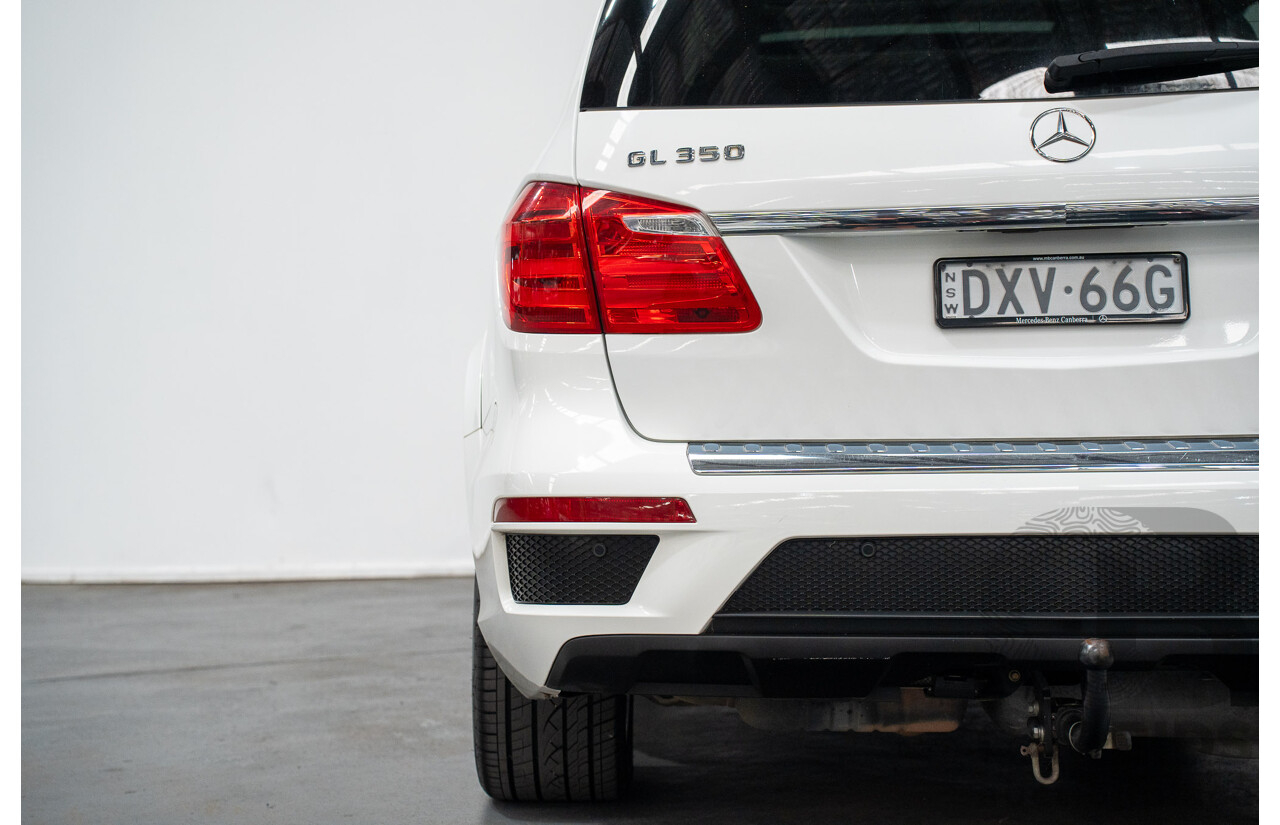 12/2013 Mercedes-Benz GL350 AMG Pack BLUETEC (AWD) X166 4D Wagon Polar White Turbo Diesel 3.0L - 7 Seats