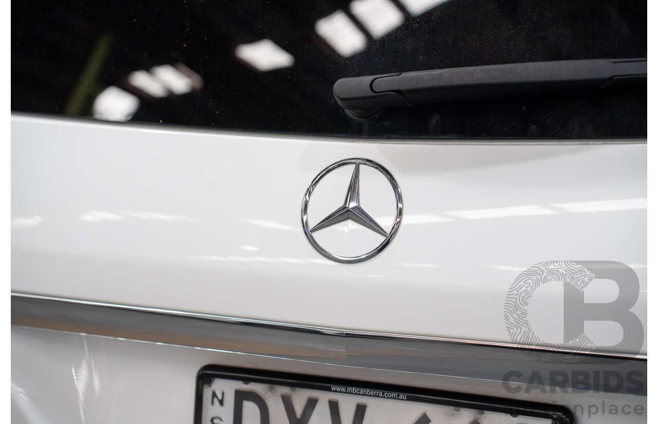 12/2013 Mercedes-Benz GL350 AMG Pack BLUETEC (AWD) X166 4D Wagon Polar White Turbo Diesel 3.0L - 7 Seats