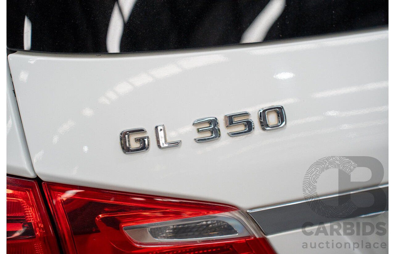 12/2013 Mercedes-Benz GL350 AMG Pack BLUETEC (AWD) X166 4D Wagon Polar White Turbo Diesel 3.0L - 7 Seats