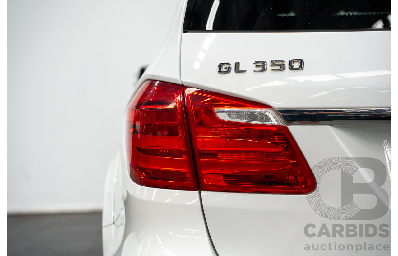 12/2013 Mercedes-Benz GL350 AMG Pack BLUETEC (AWD) X166 4D Wagon Polar White Turbo Diesel 3.0L - 7 Seats