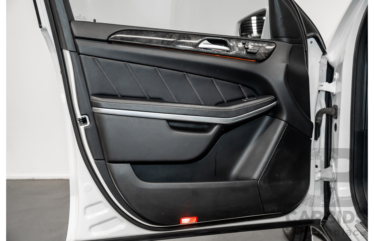 12/2013 Mercedes-Benz GL350 AMG Pack BLUETEC (AWD) X166 4D Wagon Polar White Turbo Diesel 3.0L - 7 Seats