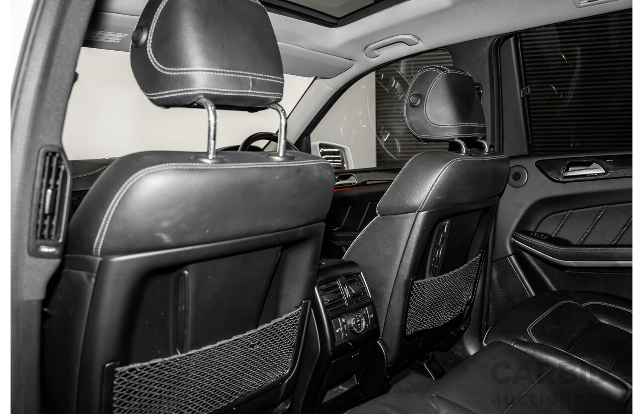 12/2013 Mercedes-Benz GL350 AMG Pack BLUETEC (AWD) X166 4D Wagon Polar White Turbo Diesel 3.0L - 7 Seats