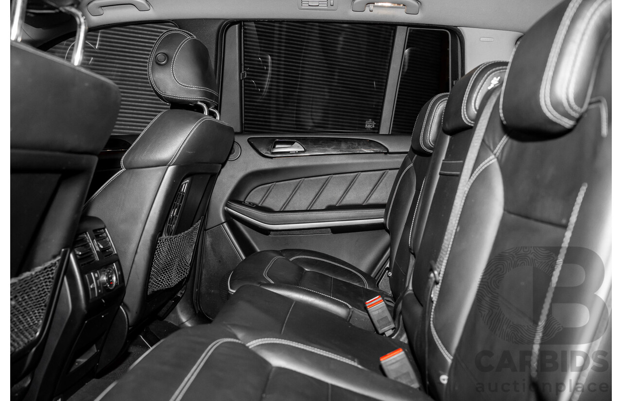 12/2013 Mercedes-Benz GL350 AMG Pack BLUETEC (AWD) X166 4D Wagon Polar White Turbo Diesel 3.0L - 7 Seats