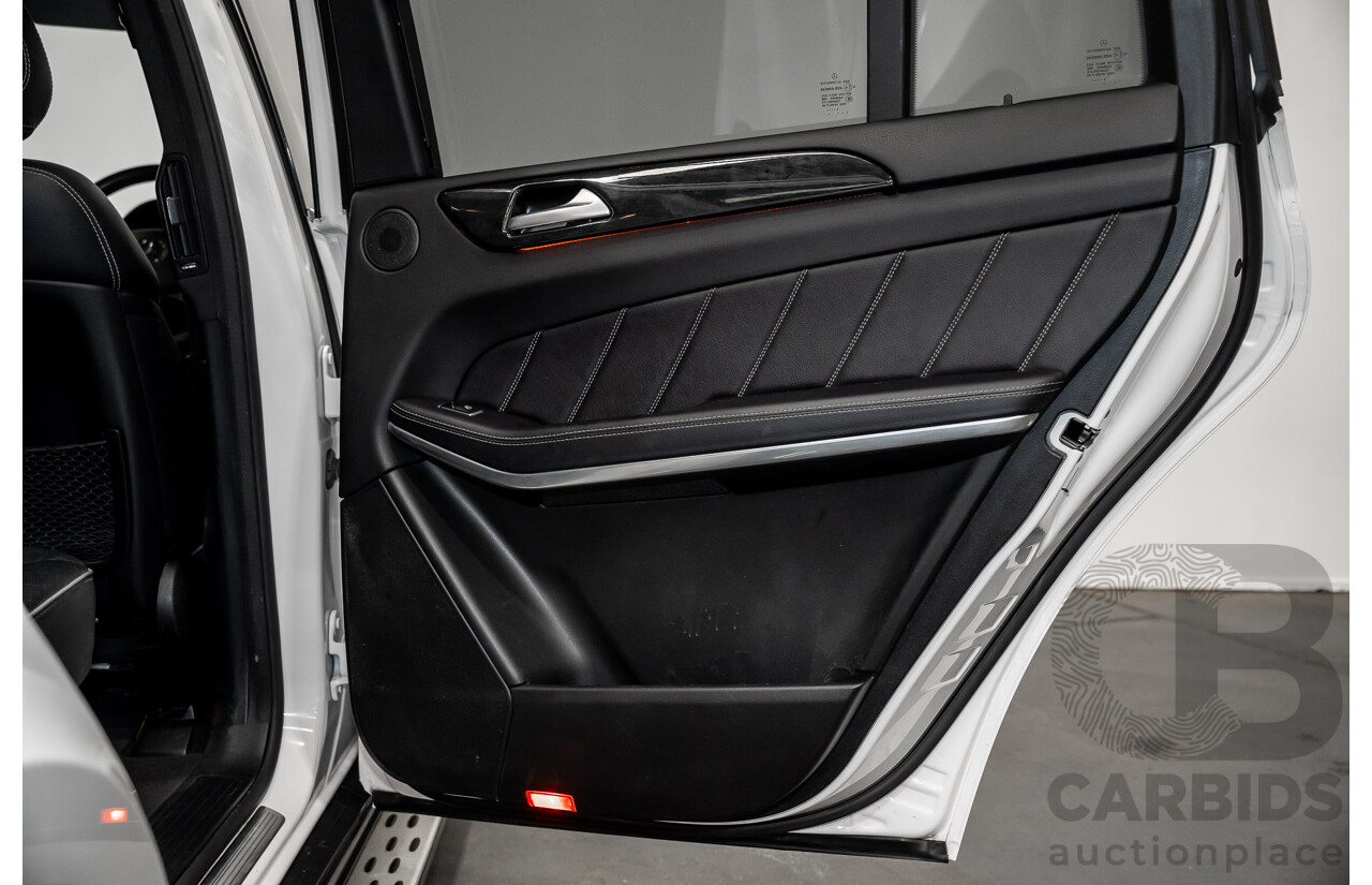 12/2013 Mercedes-Benz GL350 AMG Pack BLUETEC (AWD) X166 4D Wagon Polar White Turbo Diesel 3.0L - 7 Seats