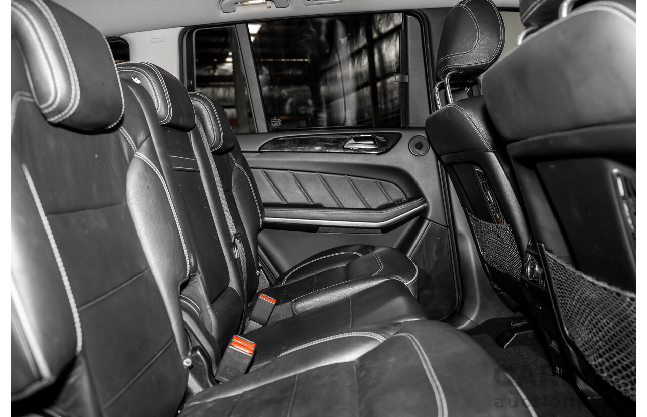 12/2013 Mercedes-Benz GL350 AMG Pack BLUETEC (AWD) X166 4D Wagon Polar White Turbo Diesel 3.0L - 7 Seats