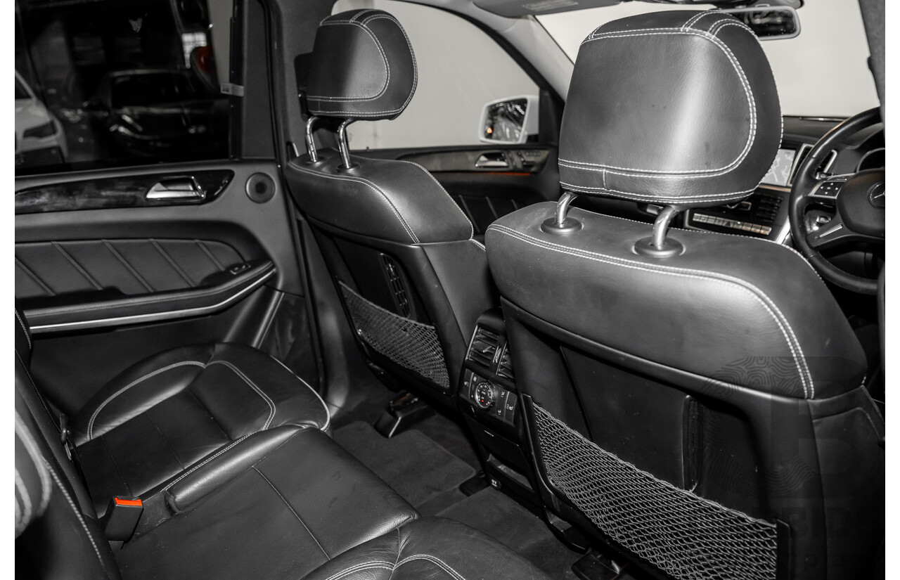 12/2013 Mercedes-Benz GL350 AMG Pack BLUETEC (AWD) X166 4D Wagon Polar White Turbo Diesel 3.0L - 7 Seats