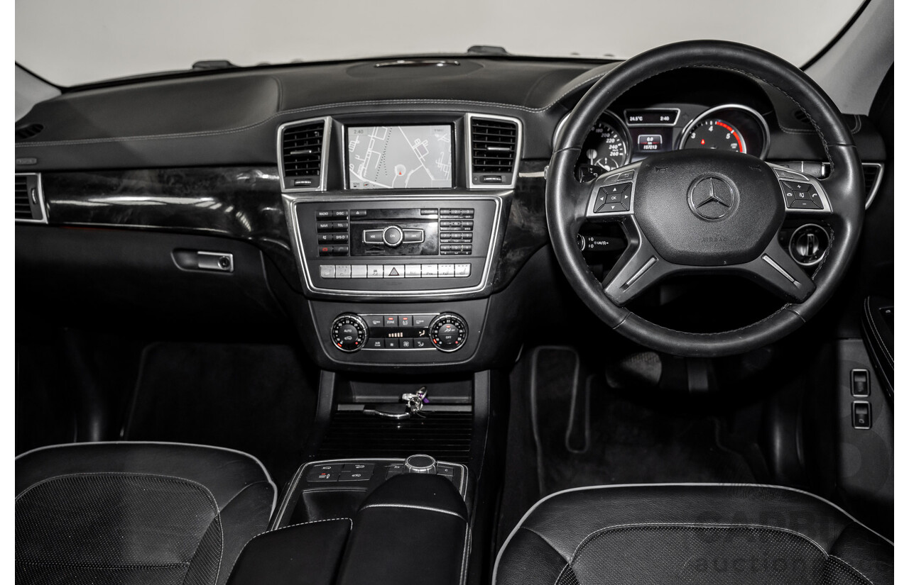 12/2013 Mercedes-Benz GL350 AMG Pack BLUETEC (AWD) X166 4D Wagon Polar White Turbo Diesel 3.0L - 7 Seats