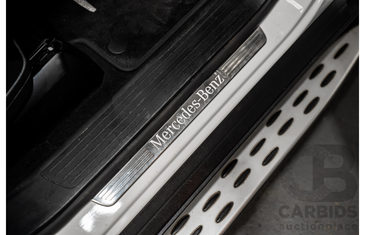 12/2013 Mercedes-Benz GL350 AMG Pack BLUETEC (AWD) X166 4D Wagon Polar White Turbo Diesel 3.0L - 7 Seats