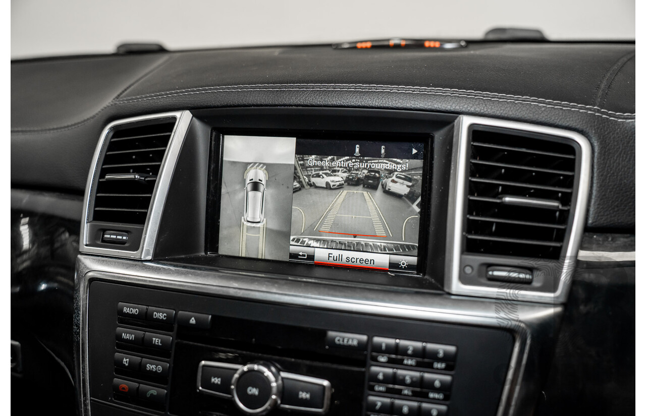 12/2013 Mercedes-Benz GL350 AMG Pack BLUETEC (AWD) X166 4D Wagon Polar White Turbo Diesel 3.0L - 7 Seats