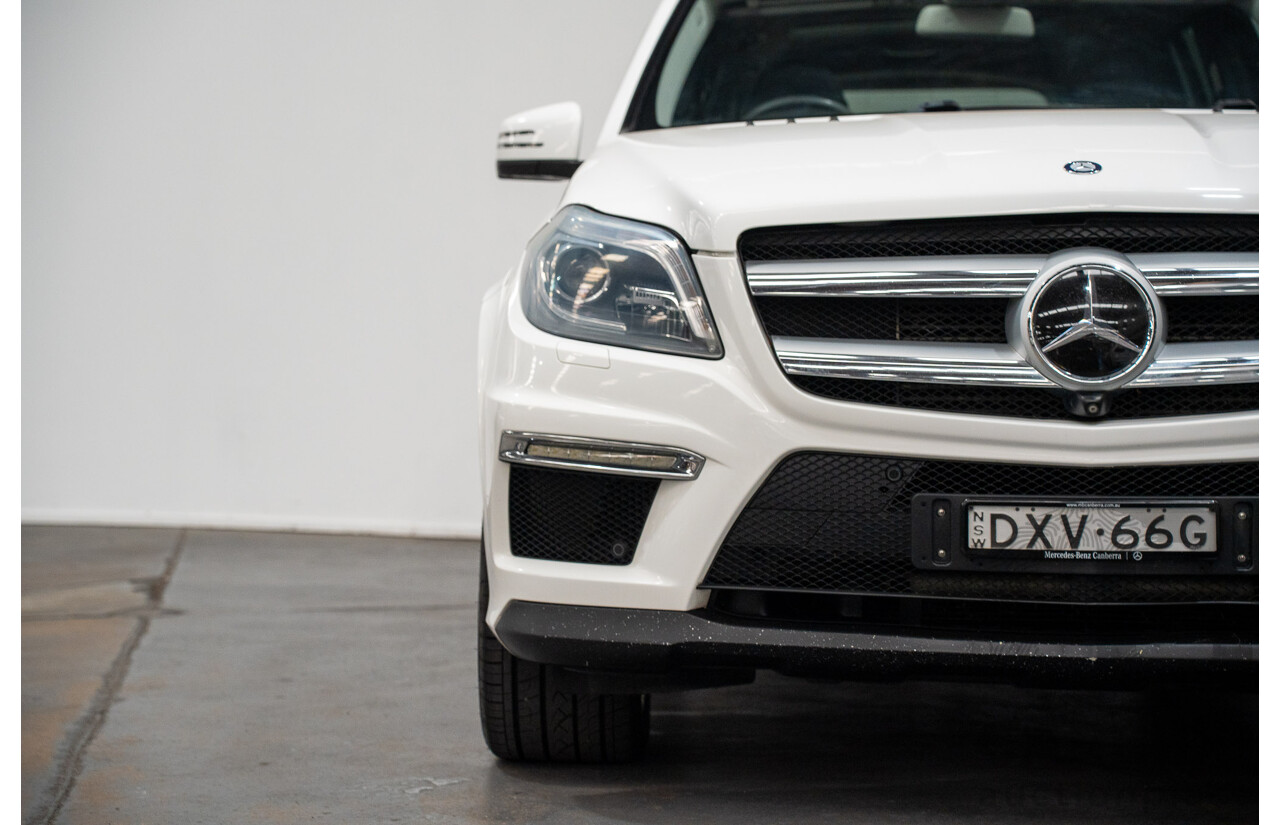 12/2013 Mercedes-Benz GL350 AMG Pack BLUETEC (AWD) X166 4D Wagon Polar White Turbo Diesel 3.0L - 7 Seats
