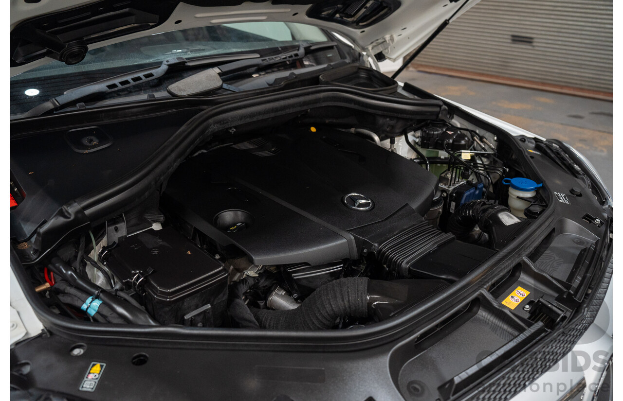 12/2013 Mercedes-Benz GL350 AMG Pack BLUETEC (AWD) X166 4D Wagon Polar White Turbo Diesel 3.0L - 7 Seats