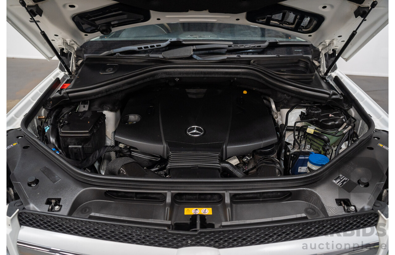 12/2013 Mercedes-Benz GL350 AMG Pack BLUETEC (AWD) X166 4D Wagon Polar White Turbo Diesel 3.0L - 7 Seats