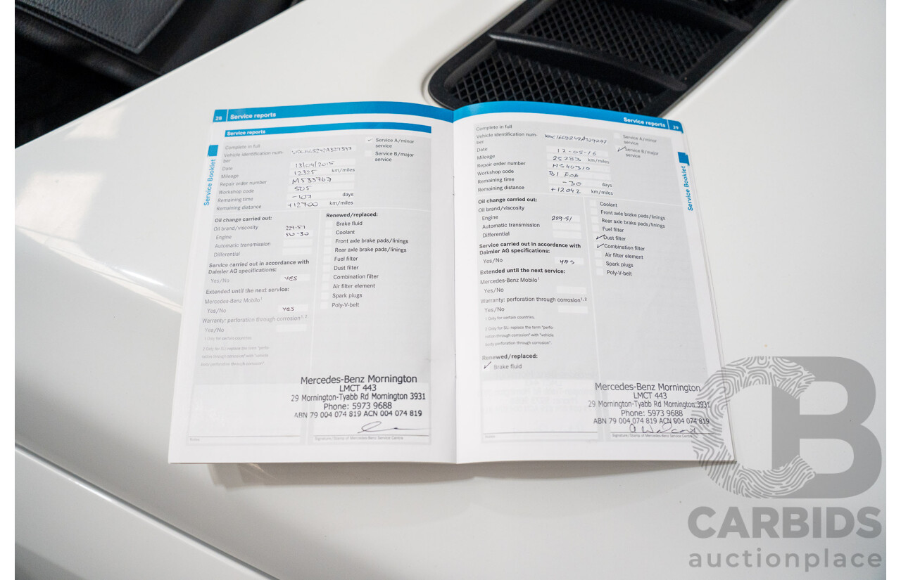 12/2013 Mercedes-Benz GL350 AMG Pack BLUETEC (AWD) X166 4D Wagon Polar White Turbo Diesel 3.0L - 7 Seats