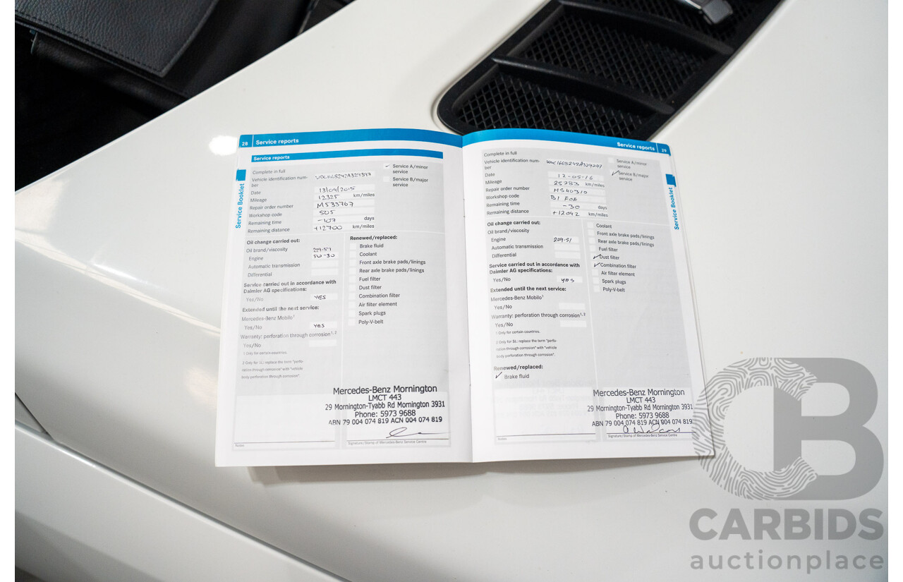 12/2013 Mercedes-Benz GL350 AMG Pack BLUETEC (AWD) X166 4D Wagon Polar White Turbo Diesel 3.0L - 7 Seats