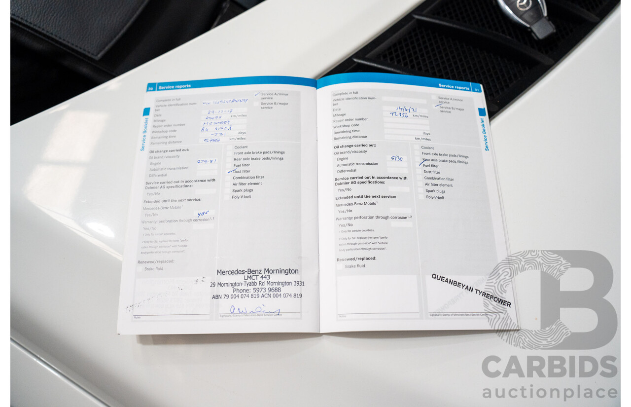 12/2013 Mercedes-Benz GL350 AMG Pack BLUETEC (AWD) X166 4D Wagon Polar White Turbo Diesel 3.0L - 7 Seats