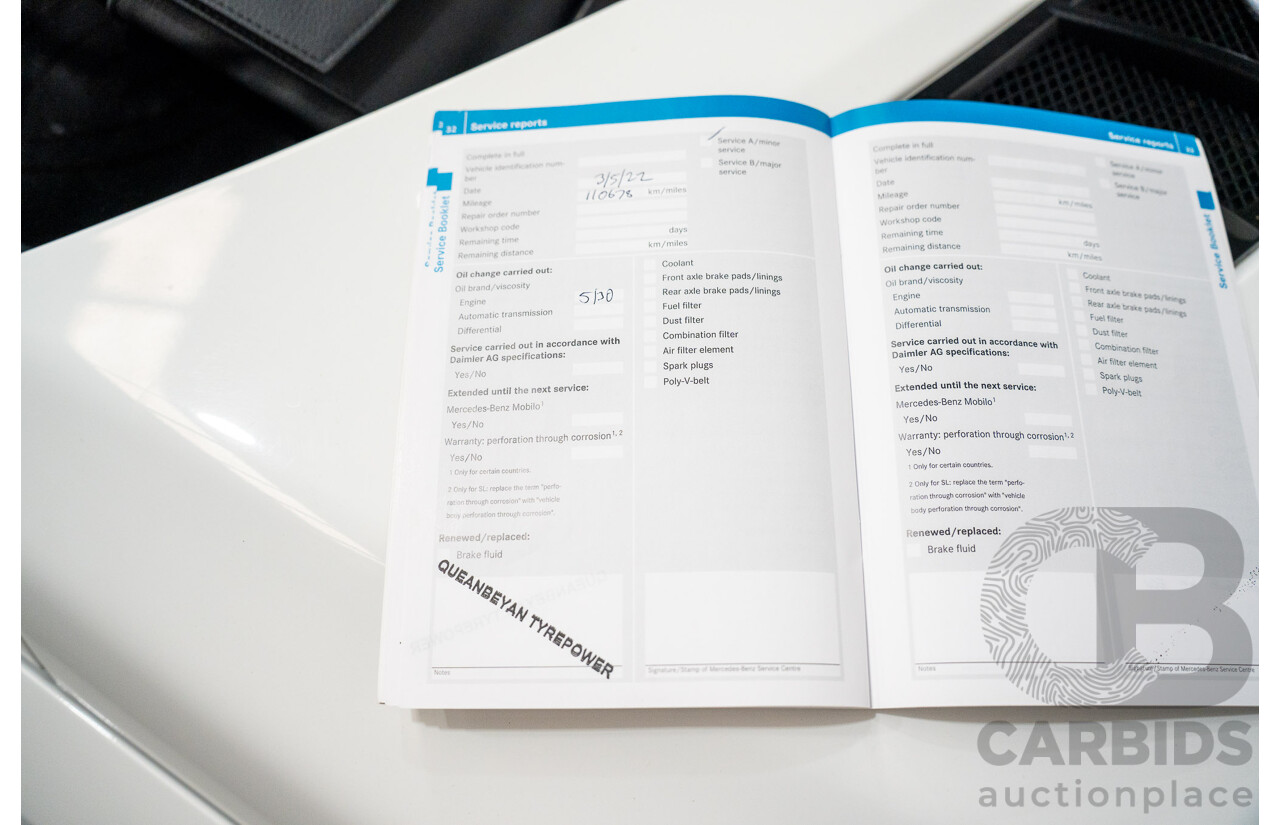 12/2013 Mercedes-Benz GL350 AMG Pack BLUETEC (AWD) X166 4D Wagon Polar White Turbo Diesel 3.0L - 7 Seats