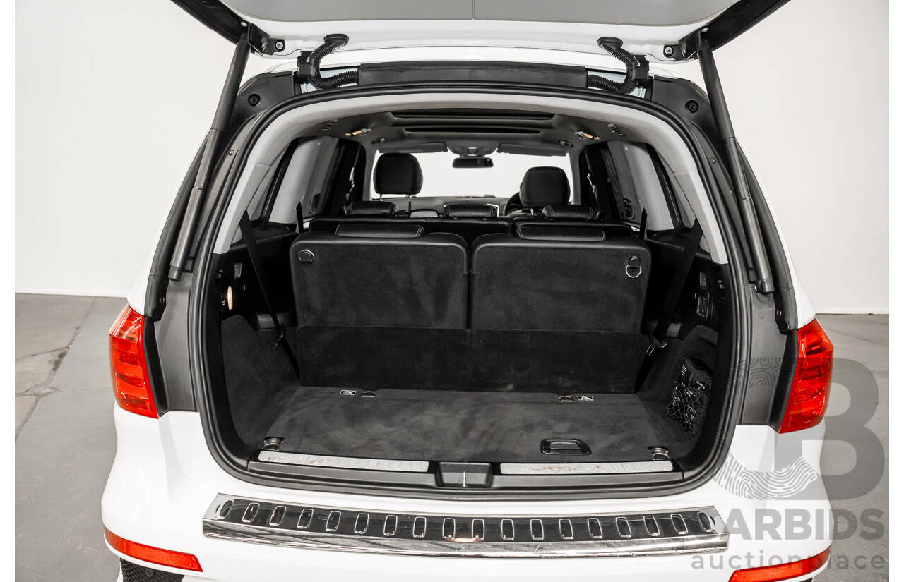 12/2013 Mercedes-Benz GL350 AMG Pack BLUETEC (AWD) X166 4D Wagon Polar White Turbo Diesel 3.0L - 7 Seats