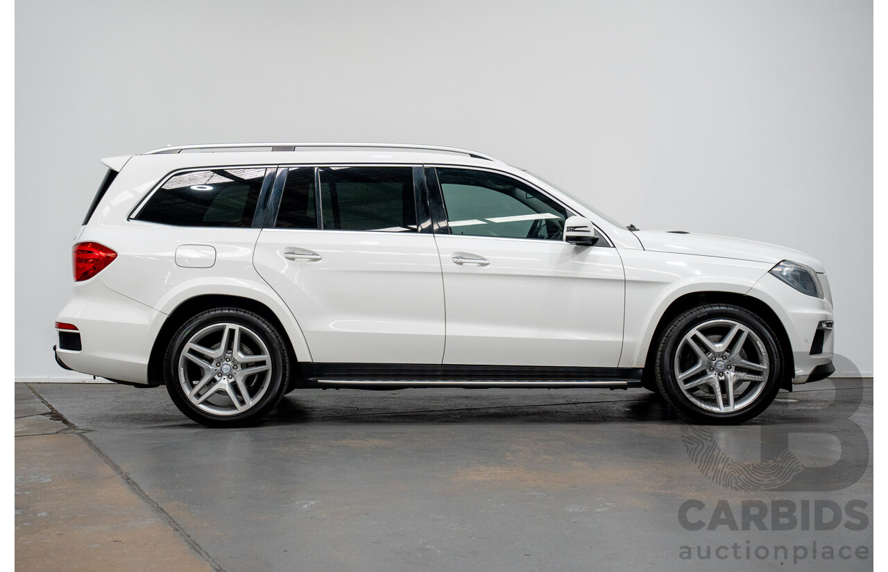 12/2013 Mercedes-Benz GL350 AMG Pack BLUETEC (AWD) X166 4D Wagon Polar White Turbo Diesel 3.0L - 7 Seats