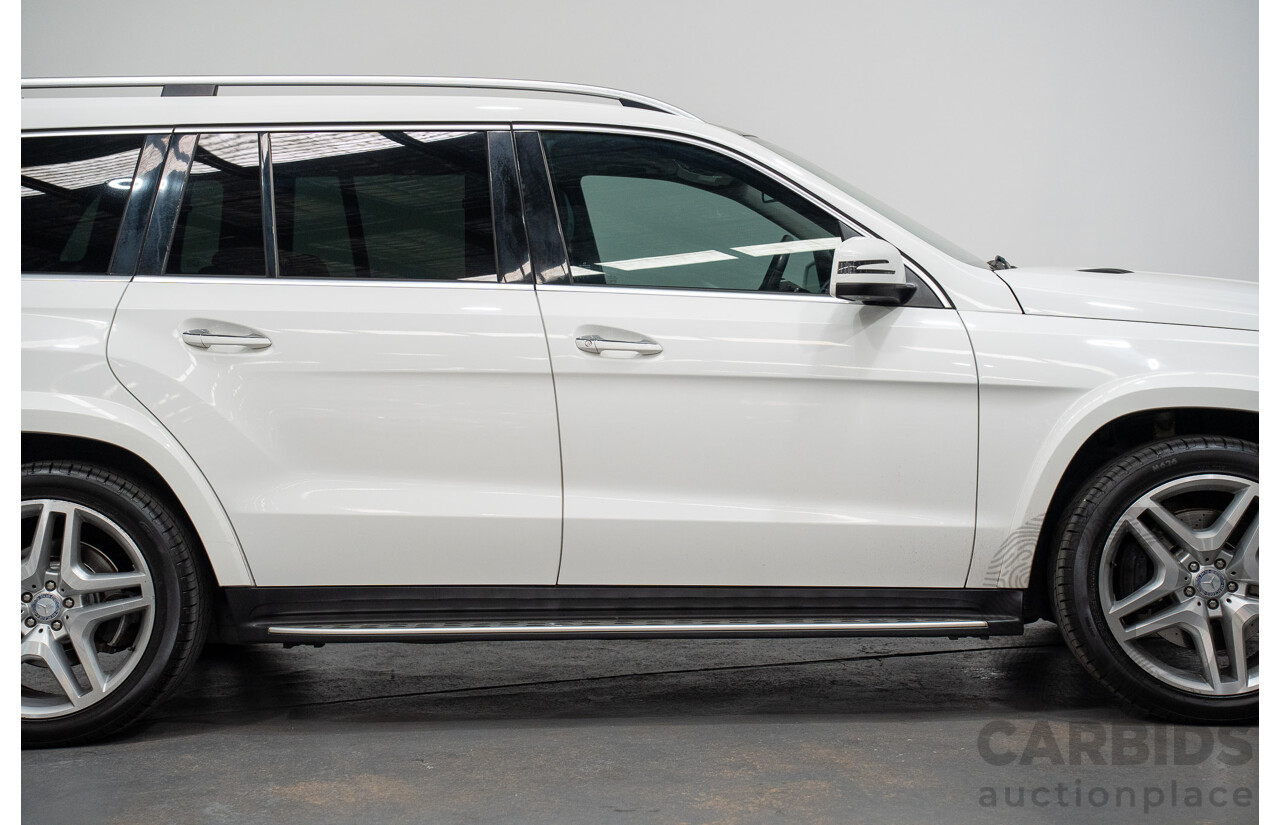 12/2013 Mercedes-Benz GL350 AMG Pack BLUETEC (AWD) X166 4D Wagon Polar White Turbo Diesel 3.0L - 7 Seats