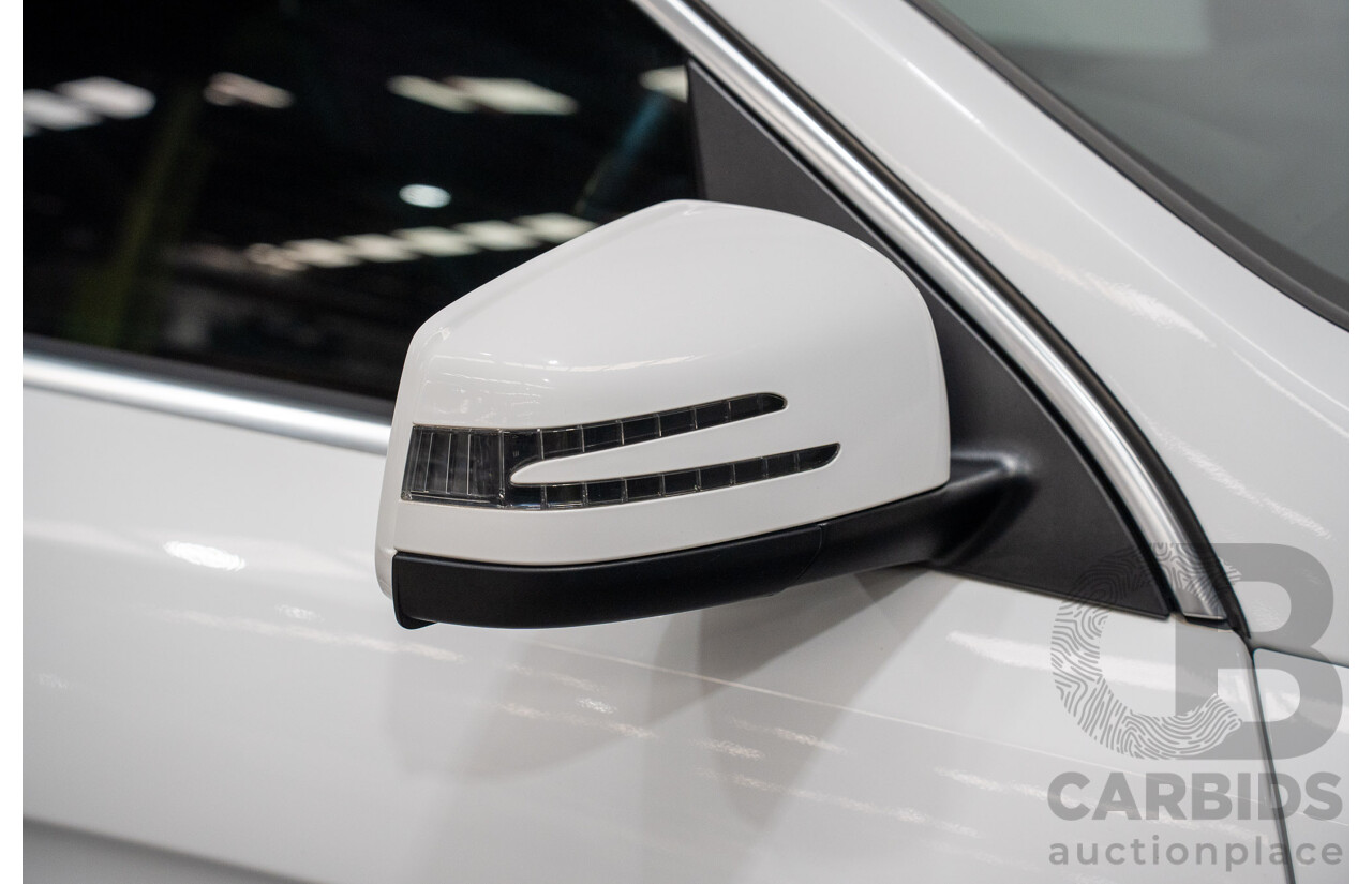 12/2013 Mercedes-Benz GL350 AMG Pack BLUETEC (AWD) X166 4D Wagon Polar White Turbo Diesel 3.0L - 7 Seats