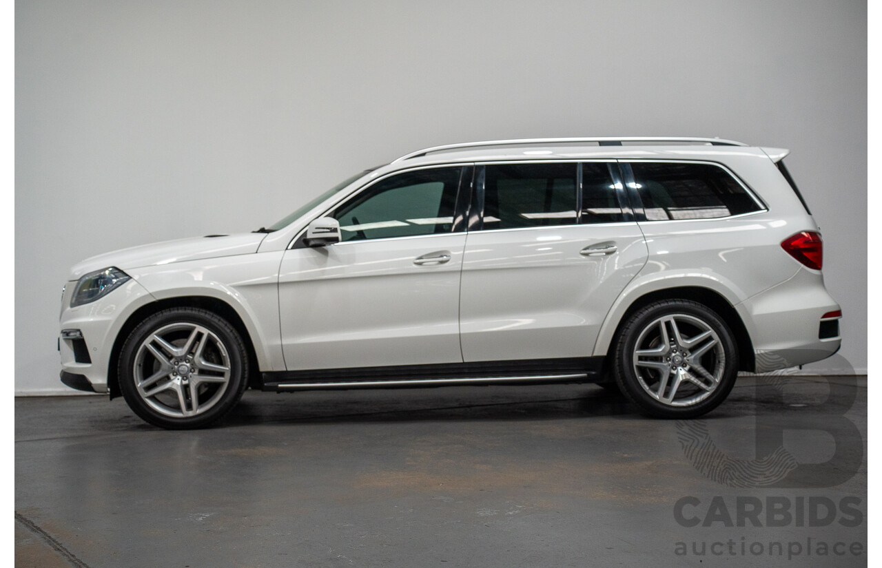 12/2013 Mercedes-Benz GL350 AMG Pack BLUETEC (AWD) X166 4D Wagon Polar White Turbo Diesel 3.0L - 7 Seats