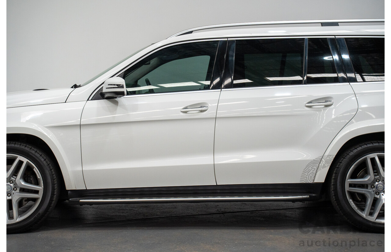 12/2013 Mercedes-Benz GL350 AMG Pack BLUETEC (AWD) X166 4D Wagon Polar White Turbo Diesel 3.0L - 7 Seats