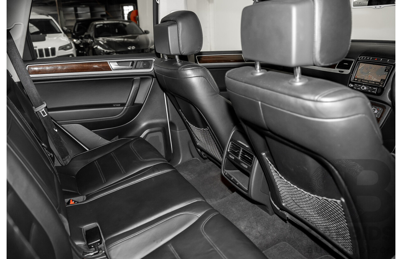 05/2017 Volkswagen Touareg V6 (AWD) 7P MY17 4D Wagon Pure White Turbo Diesel 3.0L