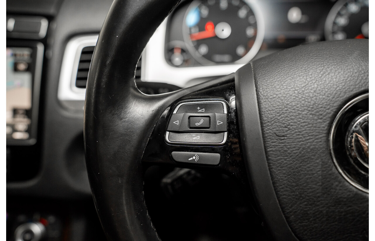 05/2017 Volkswagen Touareg V6 (AWD) 7P MY17 4D Wagon Pure White Turbo Diesel 3.0L