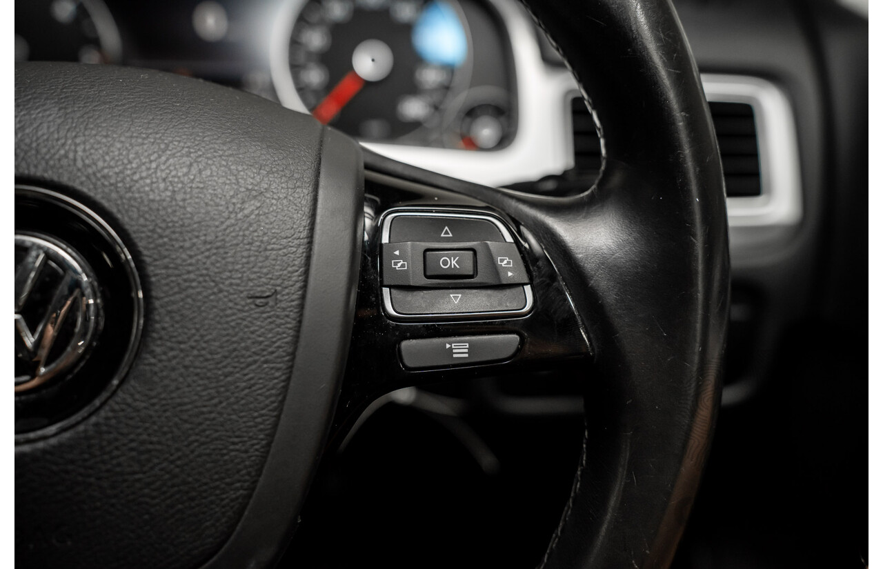 05/2017 Volkswagen Touareg V6 (AWD) 7P MY17 4D Wagon Pure White Turbo Diesel 3.0L