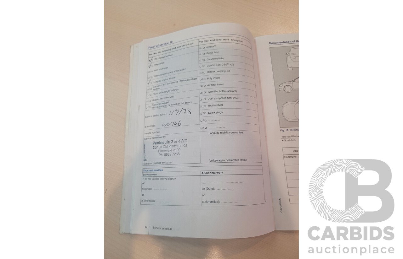 05/2017 Volkswagen Touareg V6 (AWD) 7P MY17 4D Wagon Pure White Turbo Diesel 3.0L