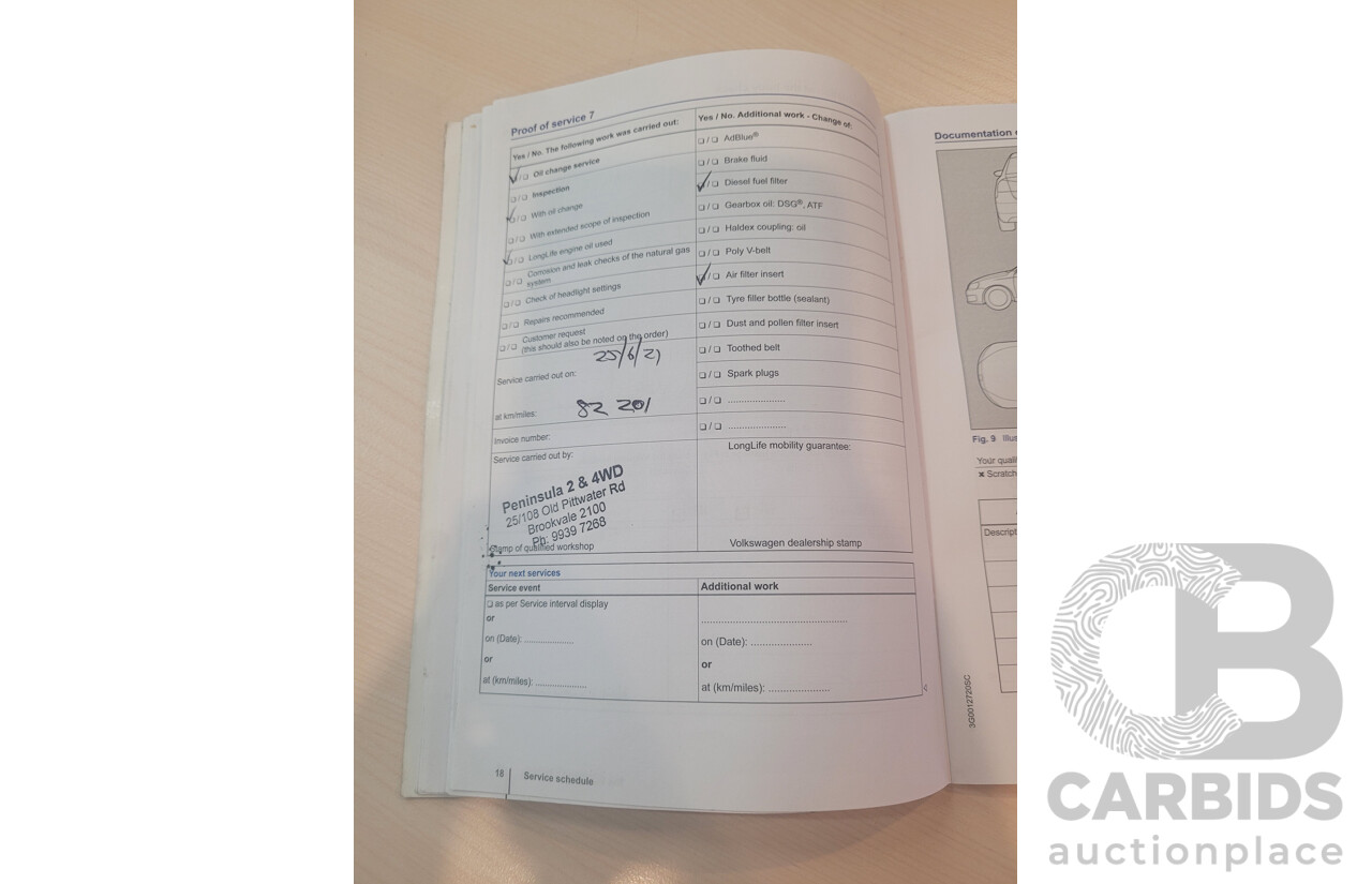 05/2017 Volkswagen Touareg V6 (AWD) 7P MY17 4D Wagon Pure White Turbo Diesel 3.0L