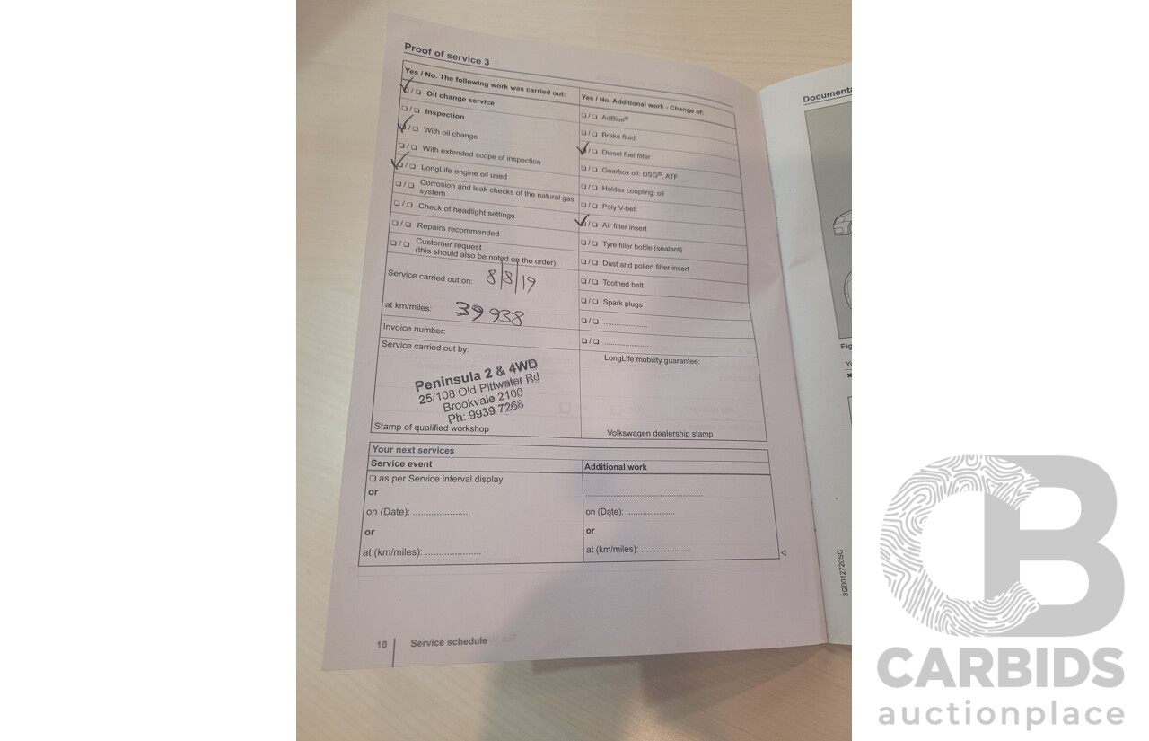 05/2017 Volkswagen Touareg V6 (AWD) 7P MY17 4D Wagon Pure White Turbo Diesel 3.0L