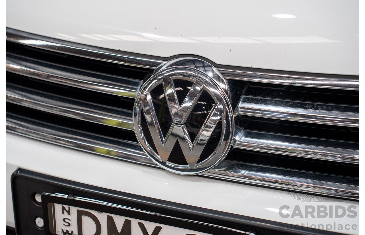 05/2017 Volkswagen Touareg V6 (AWD) 7P MY17 4D Wagon Pure White Turbo Diesel 3.0L