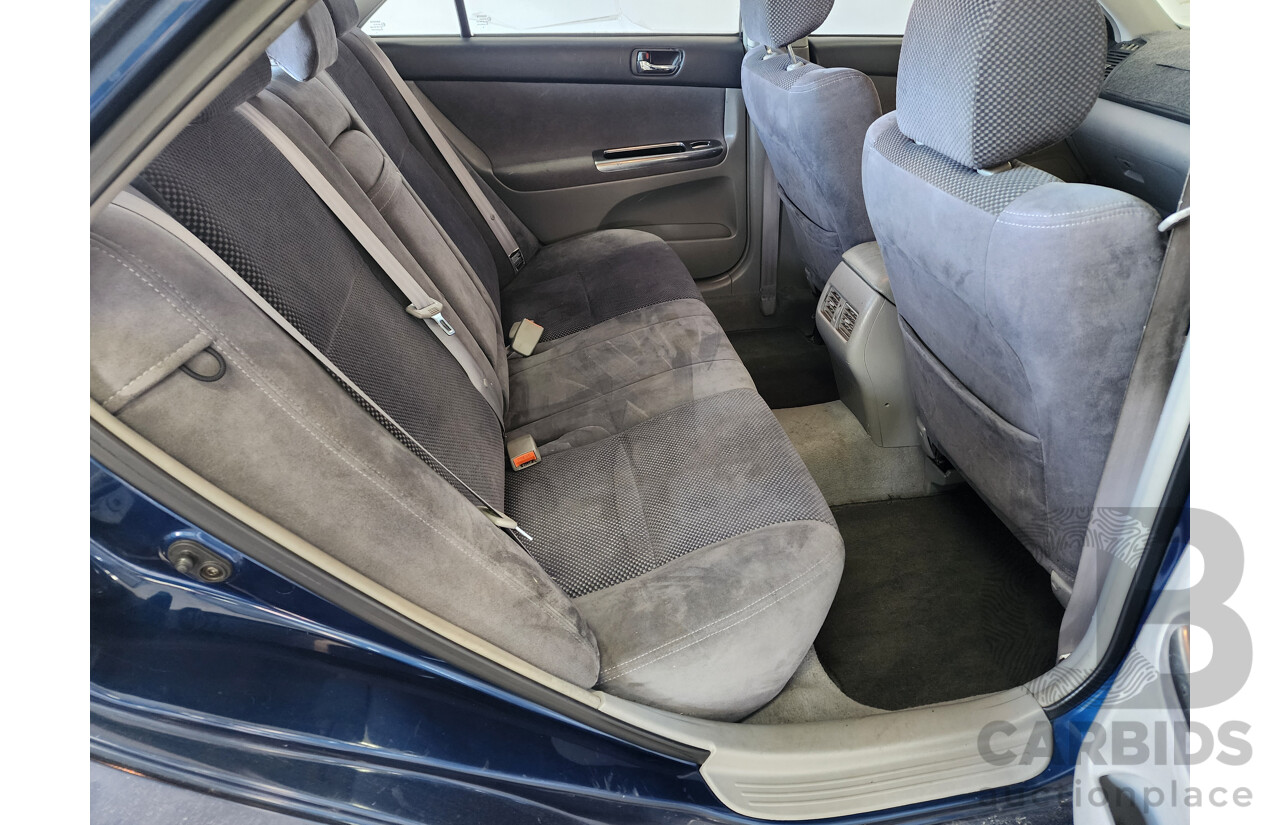 2/2003 Toyota Camry Sportivo MCV36R 4d Sedan Blue 3.0L