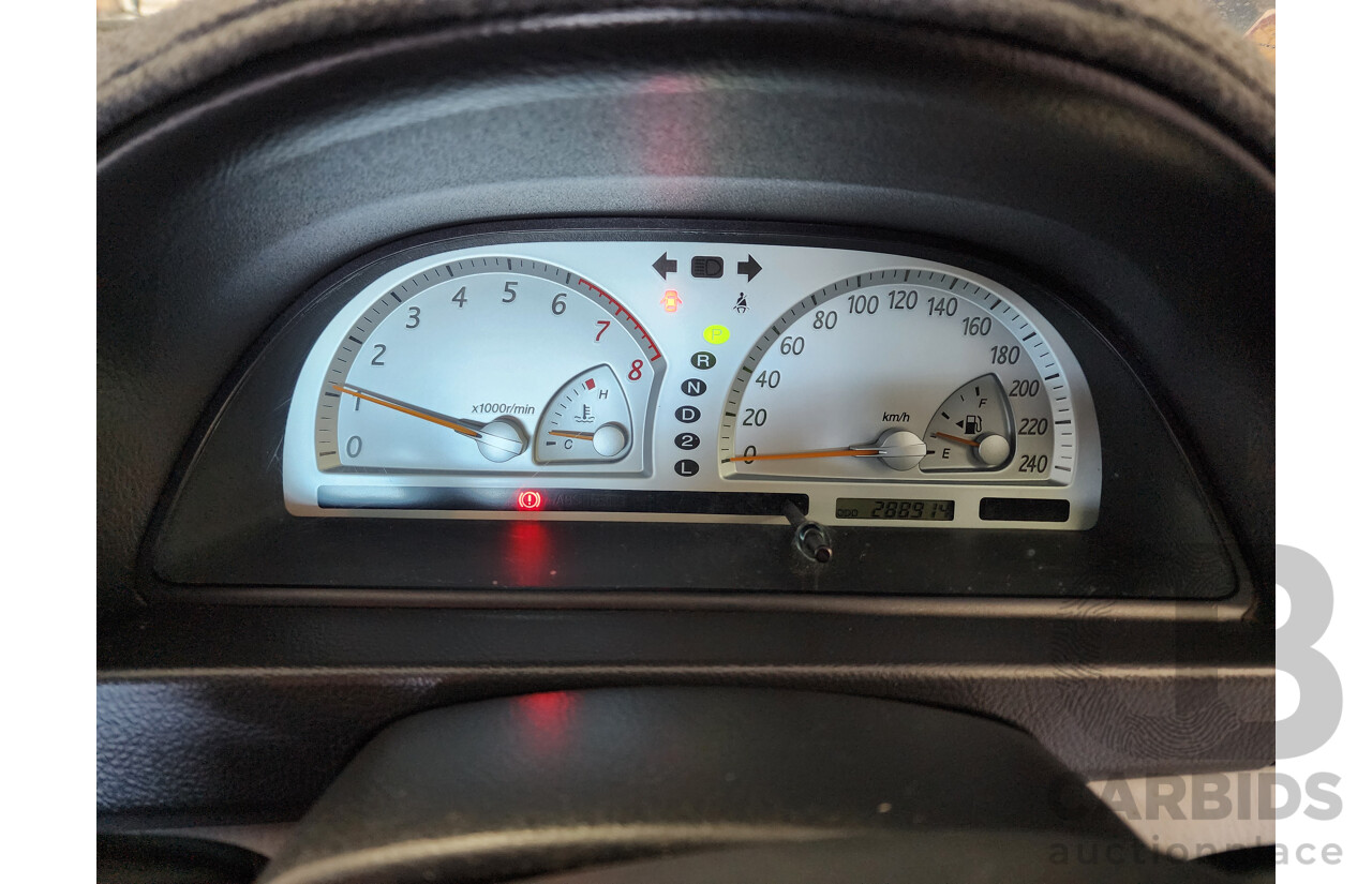 2/2003 Toyota Camry Sportivo MCV36R 4d Sedan Blue 3.0L