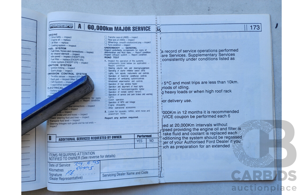 2/1991 Ford Laser GL KF 4d Sedan White 1.6L