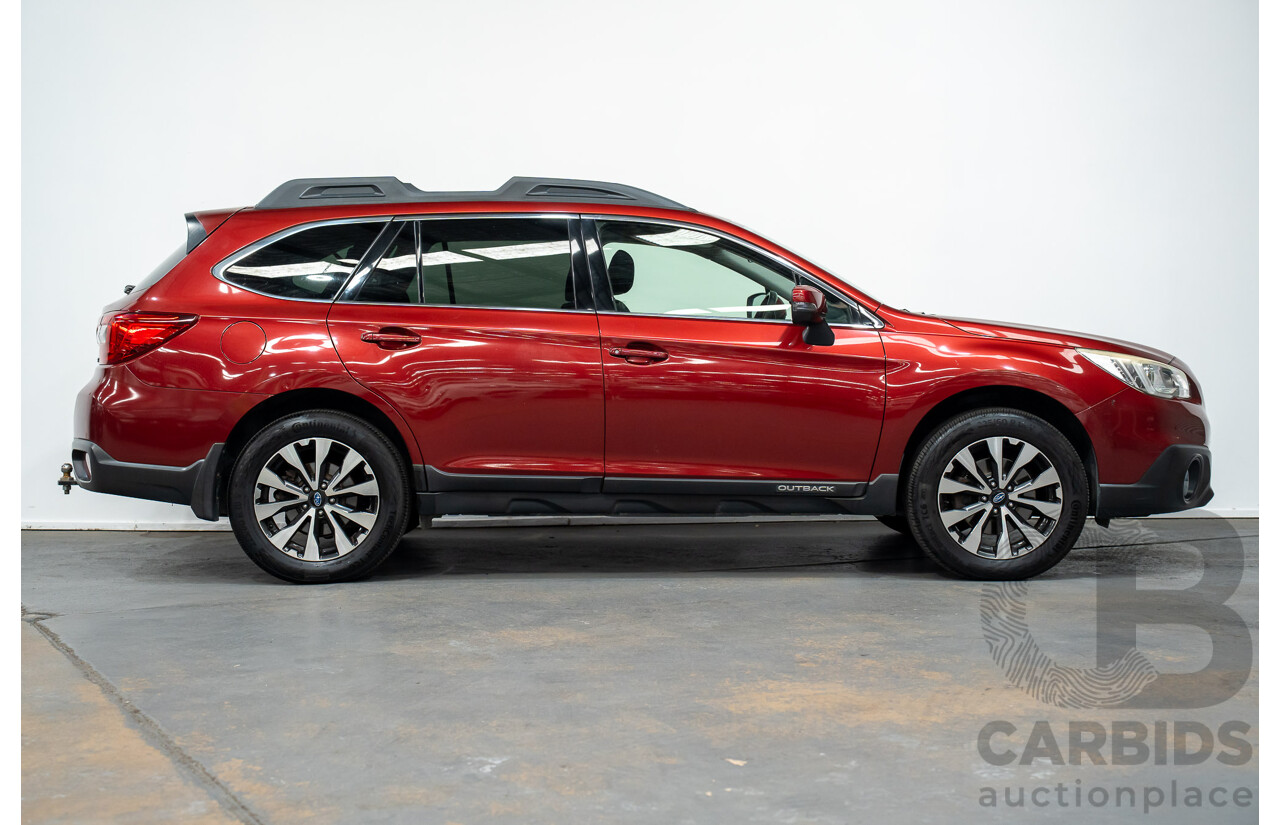 3/2015 Subaru Outback (AWD) 2.5i MY15 4d Wagon Venetian Red 2.5L